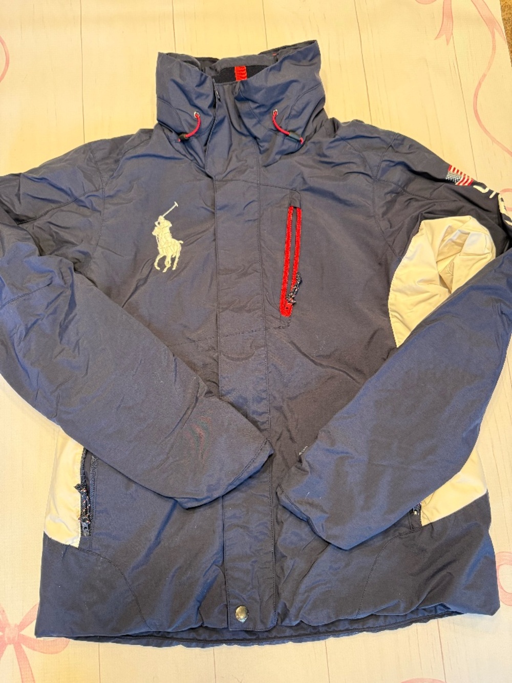 Y2K Ralph Lauren Sport "Big Pony" zip up Jacket Size S